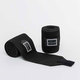 Elastic exercise bandage "Basic", black (2 pcs) 3m